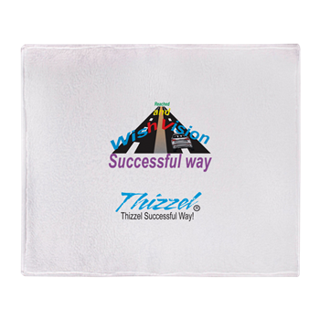 Thizzel Successful Logo Throw Blanket