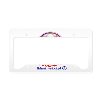 Thizzel Dancing License Plate Holder