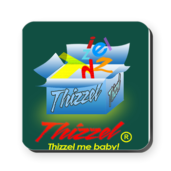 Thizzel Gifts Cork Coaster