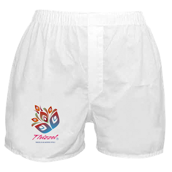 Artistic Leaves Logo Boxer Shorts