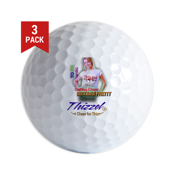 I feel Cheer for Thizzel Golf Ball