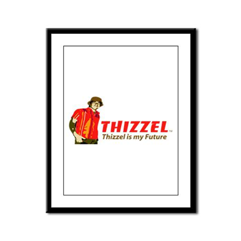 Thizzel Future Framed Panel Print