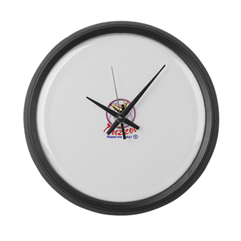 Thizzel Dancing Large Wall Clock