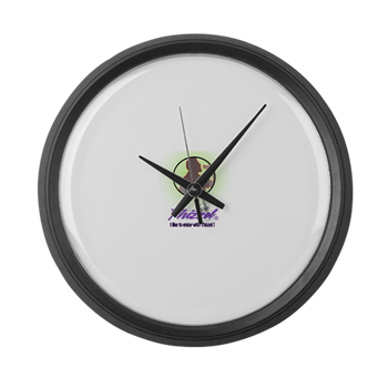 Singer Logo Large Wall Clock