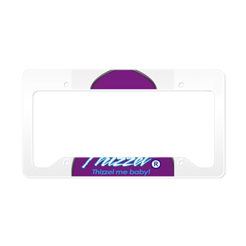 Thizzel Bell License Plate Holder