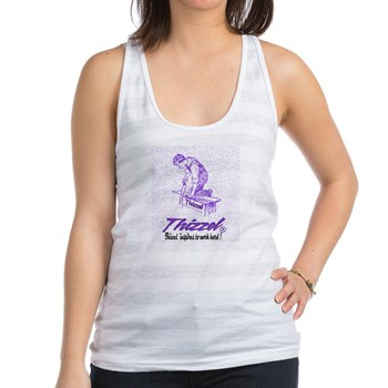 Thizzel Work Racerback Tank Top