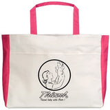 Mom Baby Logo Beach Tote