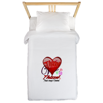 Valentine Logo Twin Duvet