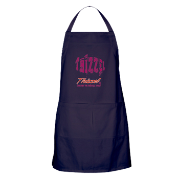 Text Effect Logo Apron (dark)