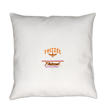 Text Graph Logo Everyday Pillow