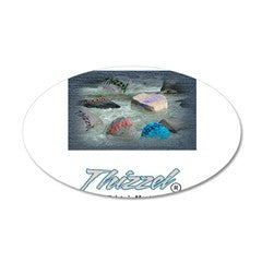 Thizzel Exist Logo Wall Decal