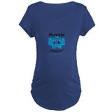 Puzzle Game Logo Maternity T-Shirt