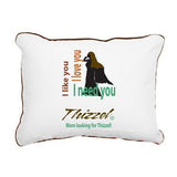 Mom Looking for Thizzel Rectangular Canvas Pillow