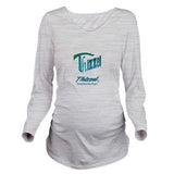 Dew Drops Logo Long Sleeve Maternity T-Shirt