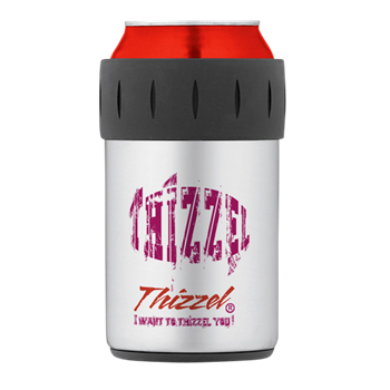 Text Effect Logo Thermos® Can Cooler