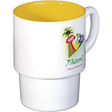 Live Tex Tree Vector Logo Coffee Cups