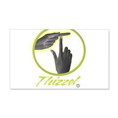 Finger T Logo Wall Decal