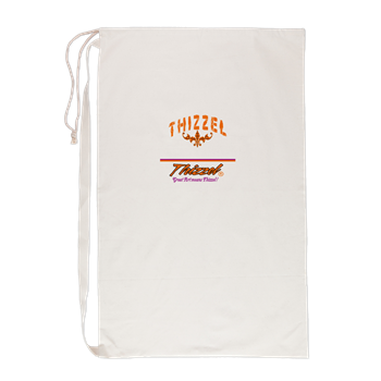 Text Graph Logo Laundry Bag