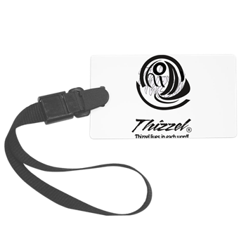 Thizzel Sketch Logo Luggage Tag