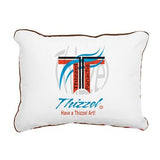 Have a Thizzel Art Rectangular Canvas Pillow