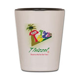 Live Tex Tree Vector Logo Shot Glass