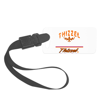 Text Graph Logo Luggage Tag