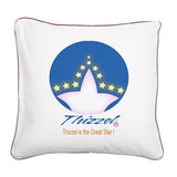 Great Star Logo Square Canvas Pillow