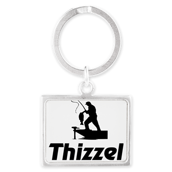 Thizzel Fishing Keychains