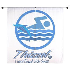 Swimming Logo Curtains