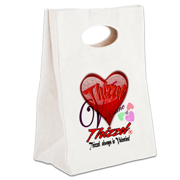 Valentine Logo Canvas Lunch Tote