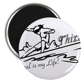 Thizzel Surfing Magnets