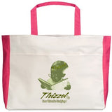 Thizzel Study Logo Beach Tote