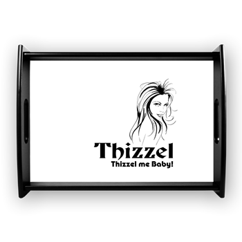 Thizzel Lady Coffee Tray