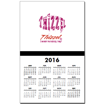 Text Effect Logo Calendar Print