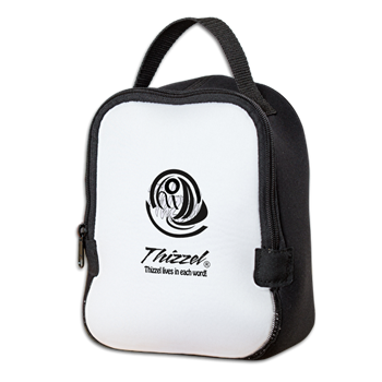 Thizzel Sketch Logo Neoprene Lunch Bag