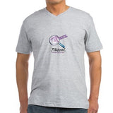 Magnifier Logo Men's V-Neck T-Shirt