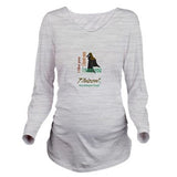 Mom Looking for Thizzel Long Sleeve Maternity T-Shirt