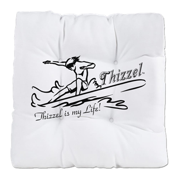 Thizzel Surfing Tufted Chair Cushion