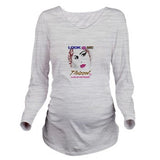 Look at Me Thizzel Long Sleeve Maternity T-Shirt