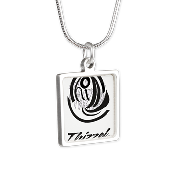 Thizzel Sketch Logo Necklaces