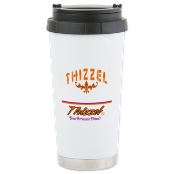 Text Graph Logo Travel Mug