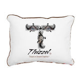 Face Graphics Logo Rectangular Canvas Pillow