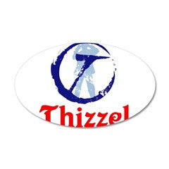 THIZZEL Trademark Wall Decal