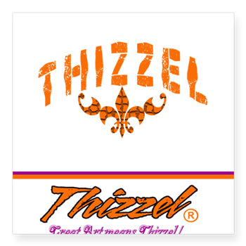 Text Graph Logo Sticker