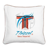 Have a Thizzel Art Square Canvas Pillow
