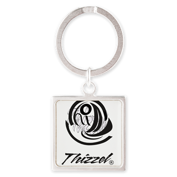 Thizzel Sketch Logo Keychains