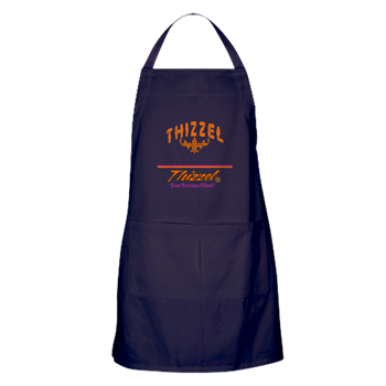 Text Graph Logo Apron (dark)