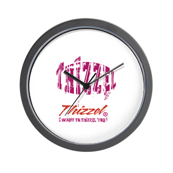 Text Effect Logo Wall Clock