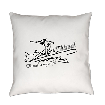 Thizzel Surfing Everyday Pillow
