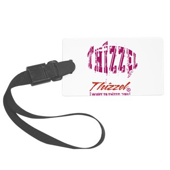 Text Effect Logo Luggage Tag